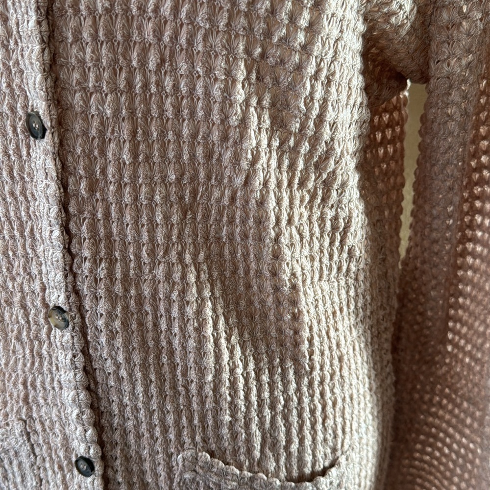 Longline button down cardigan - Picture 9 of 9
